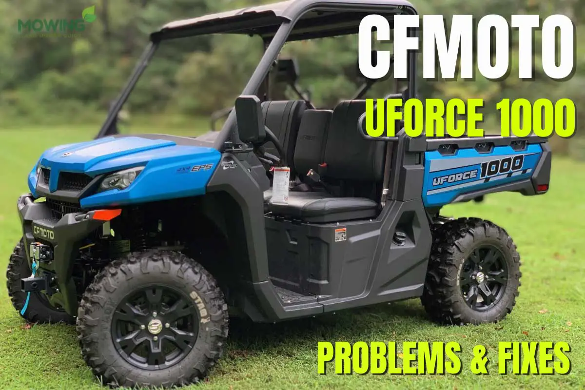 9 Common CFMOTO UFORCE 1000 Problems & Fixing Guide
