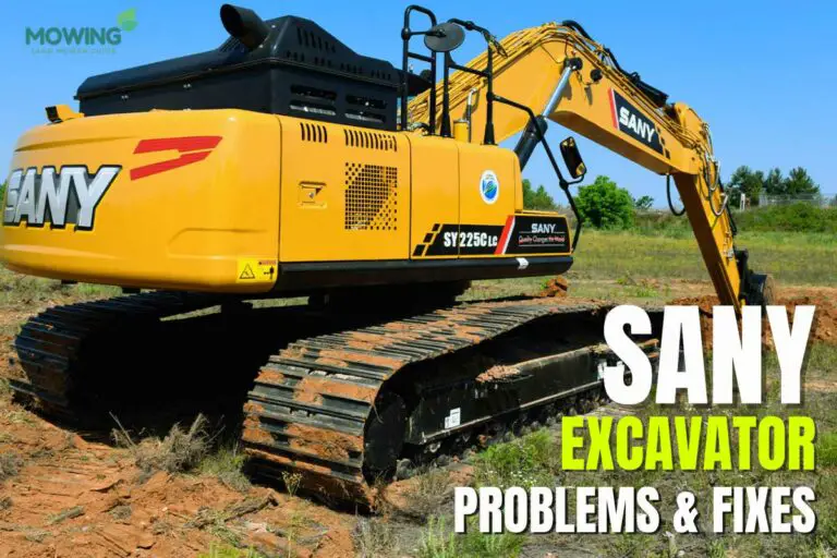 11 Common Sany Excavator Problems and How to Fix?