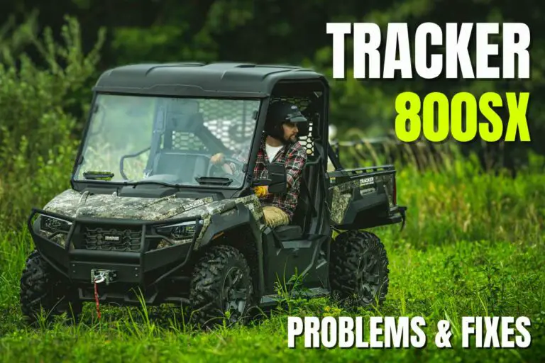 11 Common Tracker 800SX Problems And Their Solutions